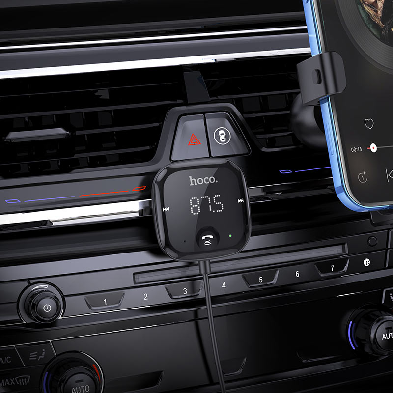 Hoco BT FM transmitter “E65 Unity” Hoco BT FM transmitter “E65 Unity”